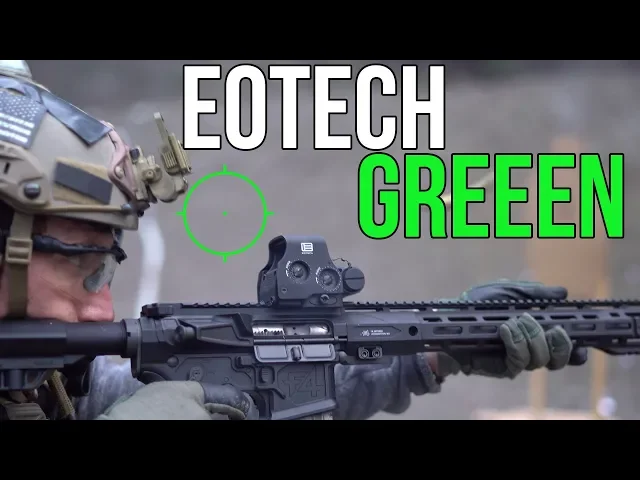 brand new eotech green reticle